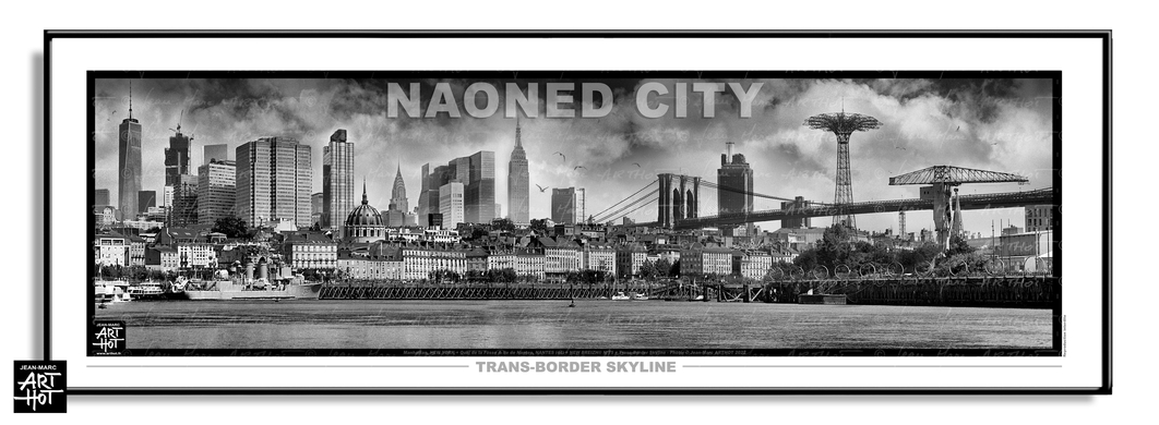 arthot-photo-art-b&w-new-york-bretagne-newbreizh-075-loire-atlantique-44-nantes-pont-loire-buildings-PANO-AFFICHE